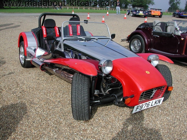 Robin Hood Sports Cars - Project 2B. Nice red and stainless example