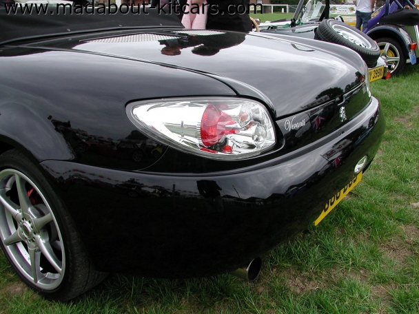 Regent Motor Company - Veranti. Close up of tail lights