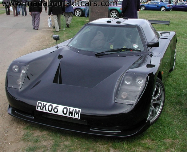 Aeon Sportscars Ltd - GT3 Coupe. Black Aeon at Stoneleigh 07