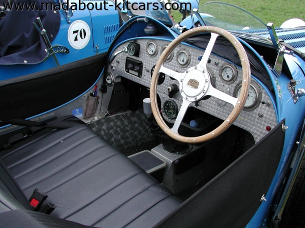 Teal Cars - Type 35. Period interior