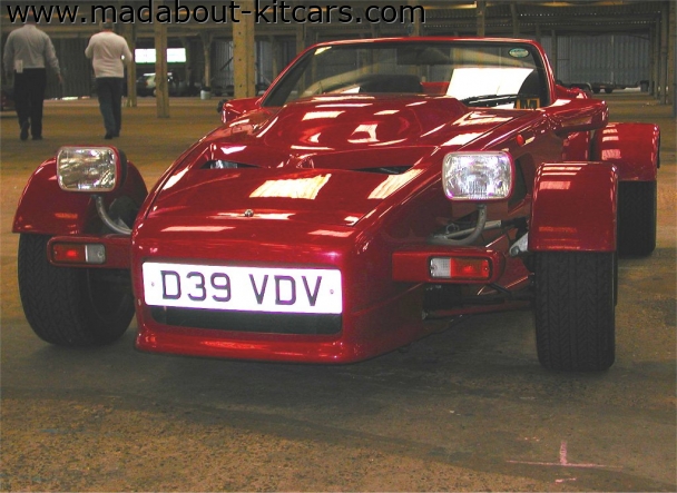 RJH Panels & Sports Cars - Mirach. In the sheds at Stoneleigh