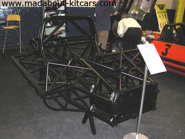 Gardner Douglas Sports Cars - GD T70. Chassis laid bare. Piece of art