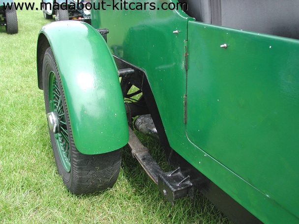 NG Sports Cars - TA. Leaf spring rear suspension