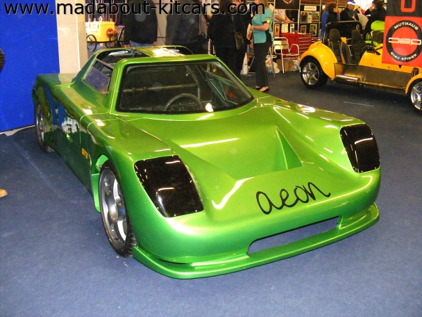 Aeon Sportscars Ltd - GT3 Coupe. striking colour