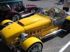 DJ sportscars - Rush. Yellow and burgundy pair