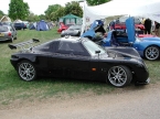 Aeon Sportscars Ltd - GT3 Coupe. Side profile of black Aeon