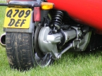 Grinnall Specialist cars - Scorpion. Close up of rear drive wheel