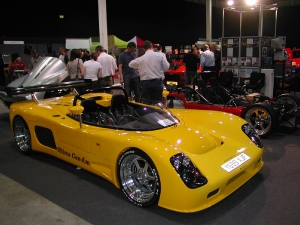 Can-Am - Ultima Sports Ltd. Yellow Can Am at Stoneleigh