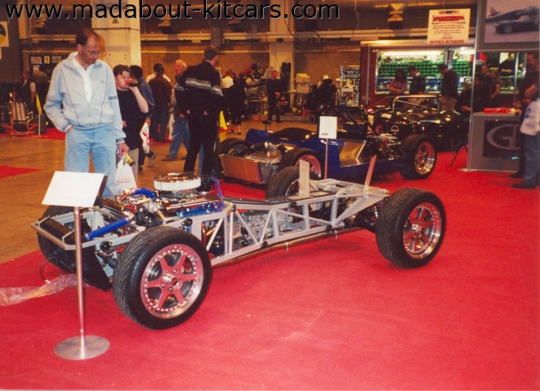 Gardner Douglas Sports Cars - GD427. GD 427 Chassis at show