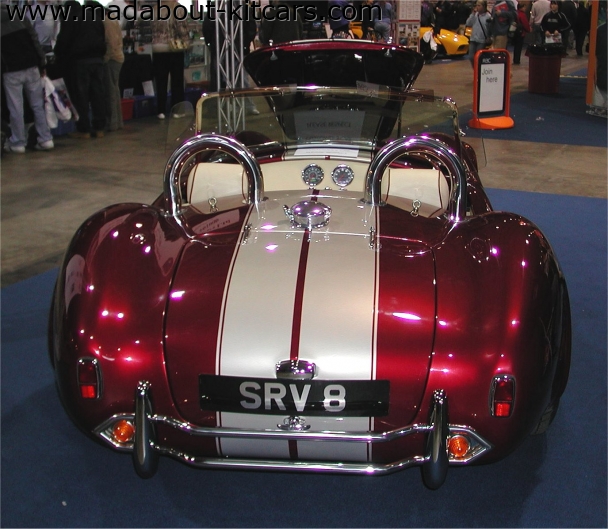 Madgwick Cars Ltd - SRV8. Rear on shot