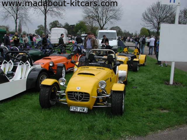 MK Sportscars - MK Indy. Small selection on club stand