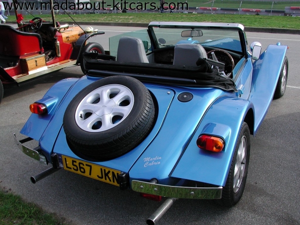 Javelin Sports Cars - Cabrio. Rear styling