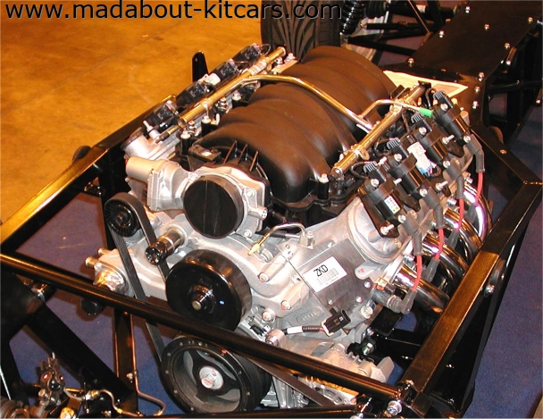Gardner Douglas Sports Cars - GD427. Corvette engine install