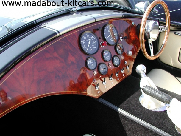 Gardner Douglas Sports Cars - GD427. Wooden dash in this GD427