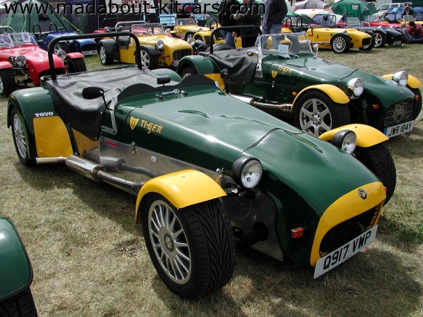 Tiger Sportscars - Cat E1. Green yellow combo goes well