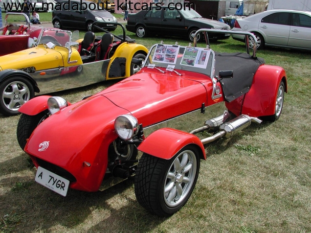 Tiger Sportscars - Cat E1. Red Cat E1 at Stoneleigh