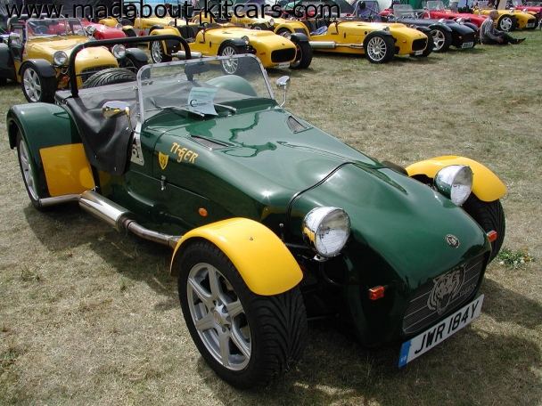 Tiger Sportscars - Super 6. BRG and Yellow perfect match