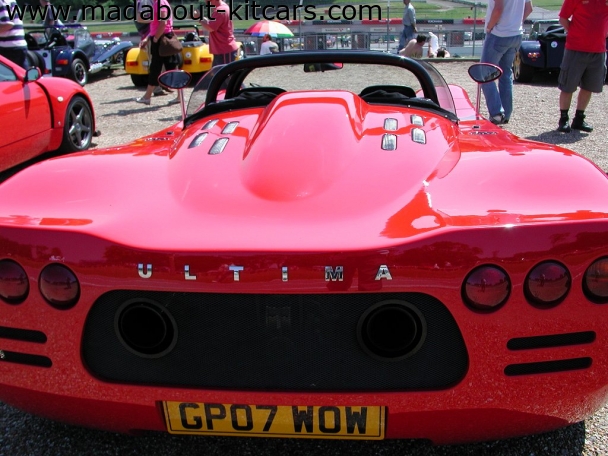 Ultima Sports Ltd - Can-Am. Huge expanse covering engine