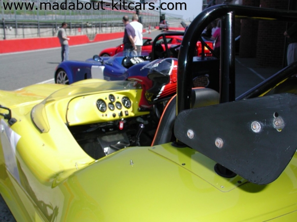 Image Sports Cars Ltd - Monza. Crash helmet at the ready