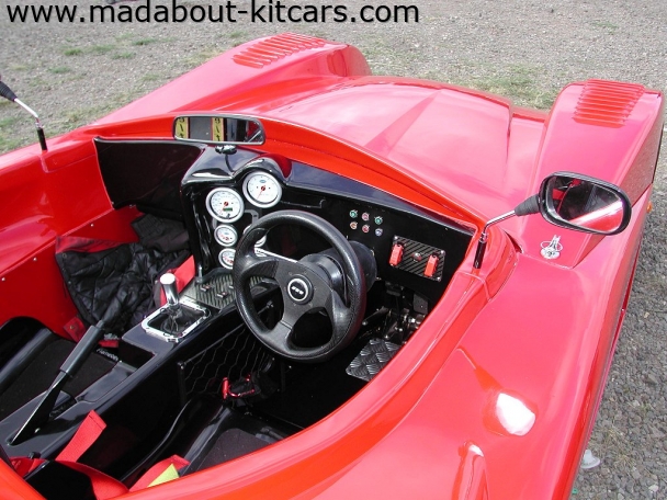 AGM Sportscars - WLR. ergonomic interior