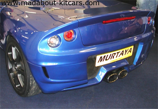 Murtaya Sports Cars Limited - Murtaya Roadster. Arse end of the beast!