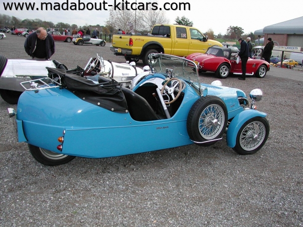 Cradley Motor Works - Lomax 223. Nice blue example at Exeter