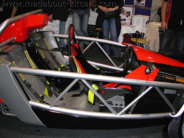 SDR Sportscars - V Storm. Exposed chassis