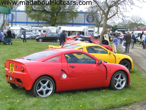 GTM Cars Ltd - Libra. Libras lined up with Rossas