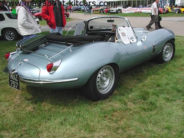 Realm Engineering - XK SS. Rear view of XKSS