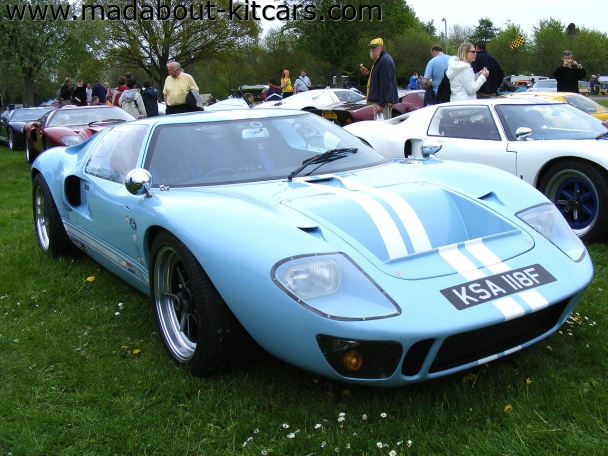 GTD Supercars - GTD40. On the GT40 club stand