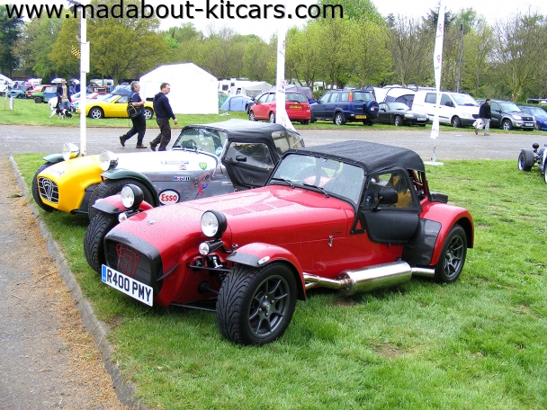Caterham cars - R400. R400 with weather gear