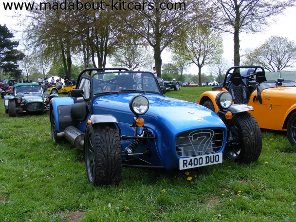 Caterham cars - R400. Great numberplate