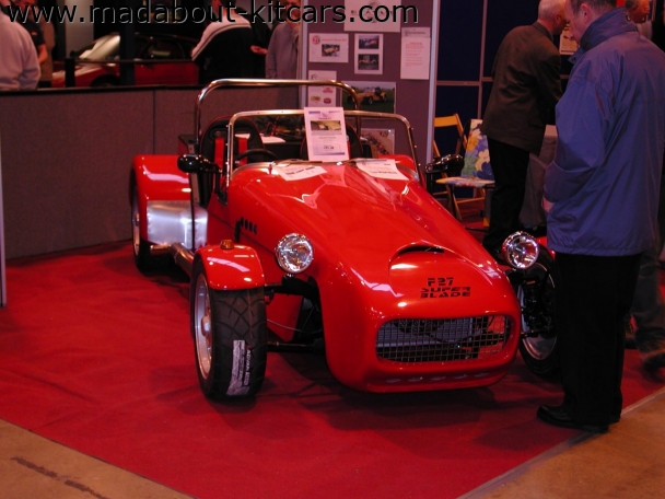 Image Sports Cars Ltd - Formula 27. Front view on show stand