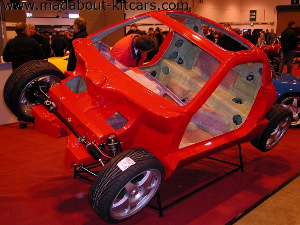 GTM Cars Ltd - Libra. Front view of Libra monocoque