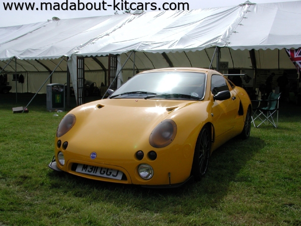 GTM Cars Ltd - Libra. Yellow Libra at Brooklands