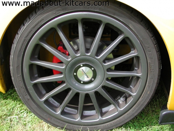 GTM Cars Ltd - Libra. Close up of GTM Libra Wheel