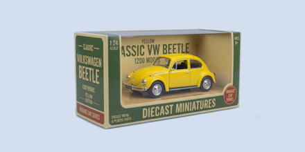 Classic VW Beetle Diecast Models