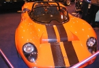Orange demo car at Stoneleigh