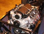 Corvette engine install