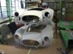 Raw bodyshells at the factory