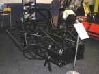 Chassis laid bare. Piece of art