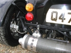 Sylva Autokits Ltd - R1ot. Rear suspension close up
