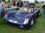 Ultima Sports Ltd - Can-Am. Blue Can-Am on club stand