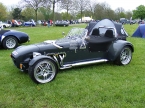 DJ sportscars - Rush. Rover V8 popping out